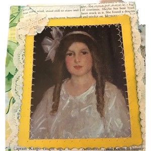 Amelia Just a Girl Junk Journal With 3 Signatures